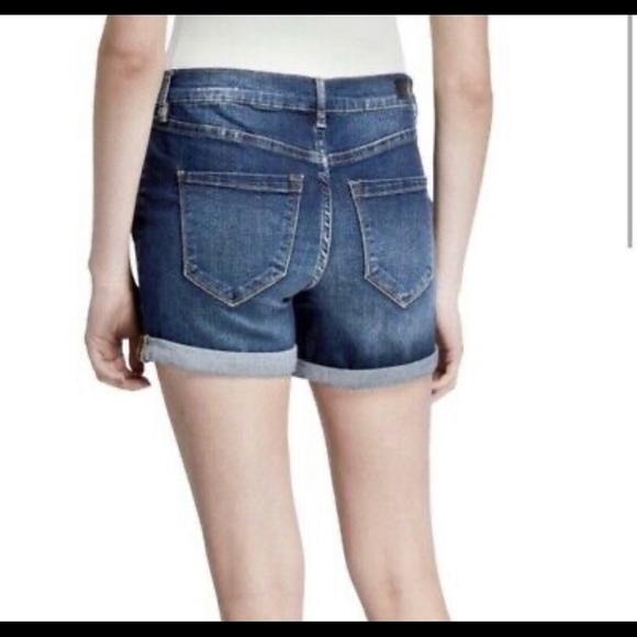 NWT NICOLE MILLER NY Tribeca Mid Rise Women's Jeans Shorts - Picture 4 of 5